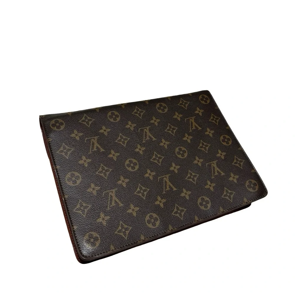 2008 Louis Vuitton Monogram Monceau 28 M51185 Hand Bag Monogram Logo *DAMAGED*
